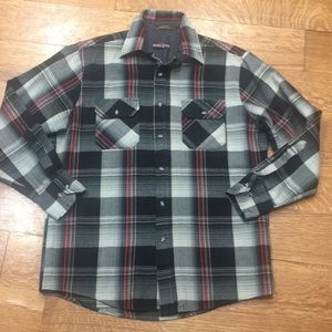 Northwest Territory Vintage Plaid Button Down Shirt